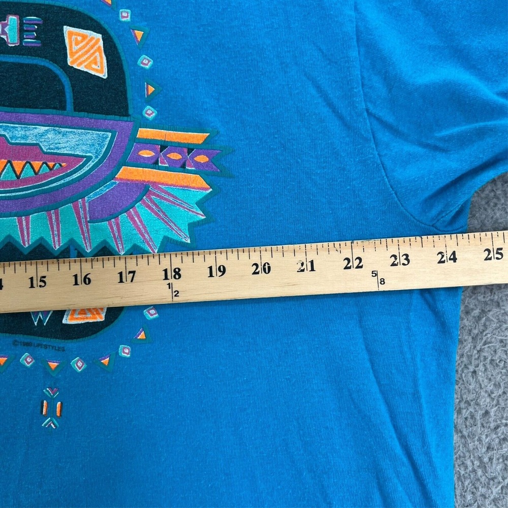 Vintage ANVIL T-Shirt Mens XL NEW MEXICO Graphic Print Single Stitch USA 1985 - Picture 7 of 16
